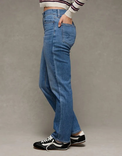 AE High-Waisted Straight Jean