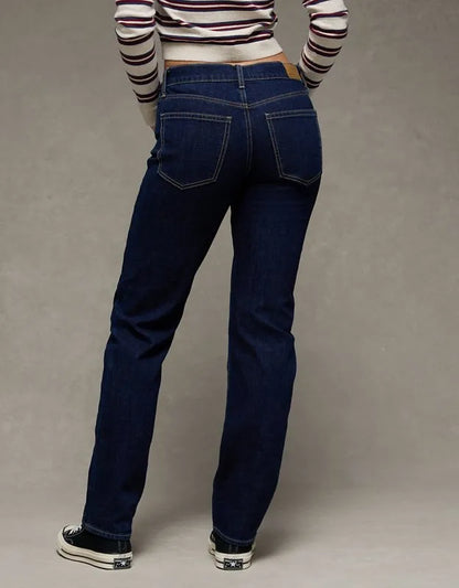 AE High-Waisted Straight Jean
