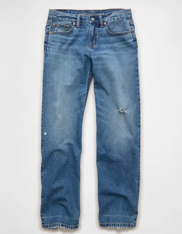 AE Low-Rise Classic Straight Jean
