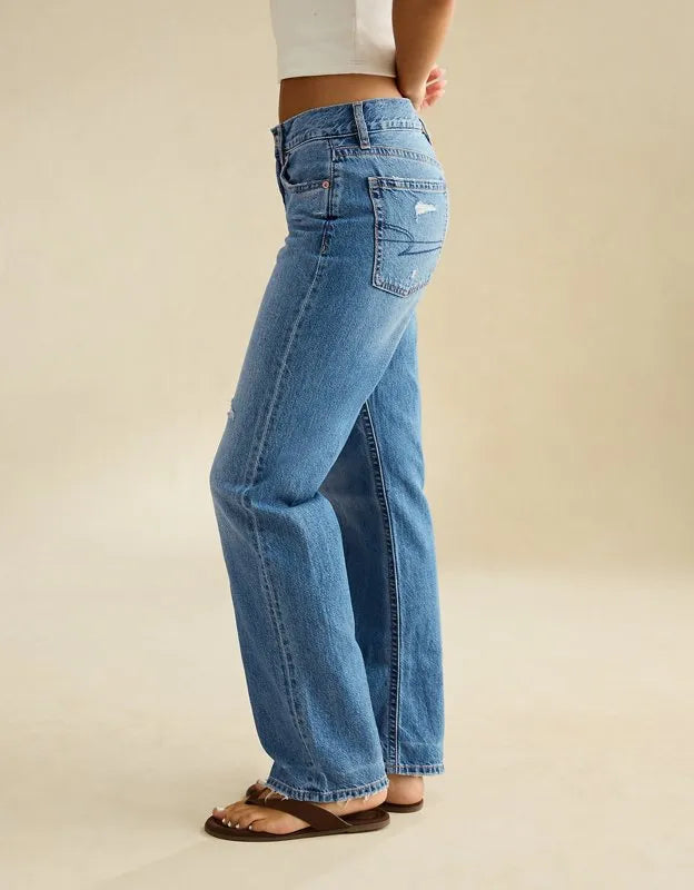 AE Low-Rise Classic Straight Jean
