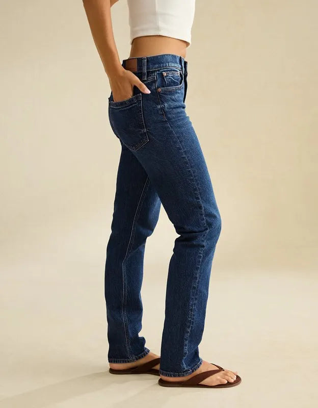AE High-Waisted Straight Jean