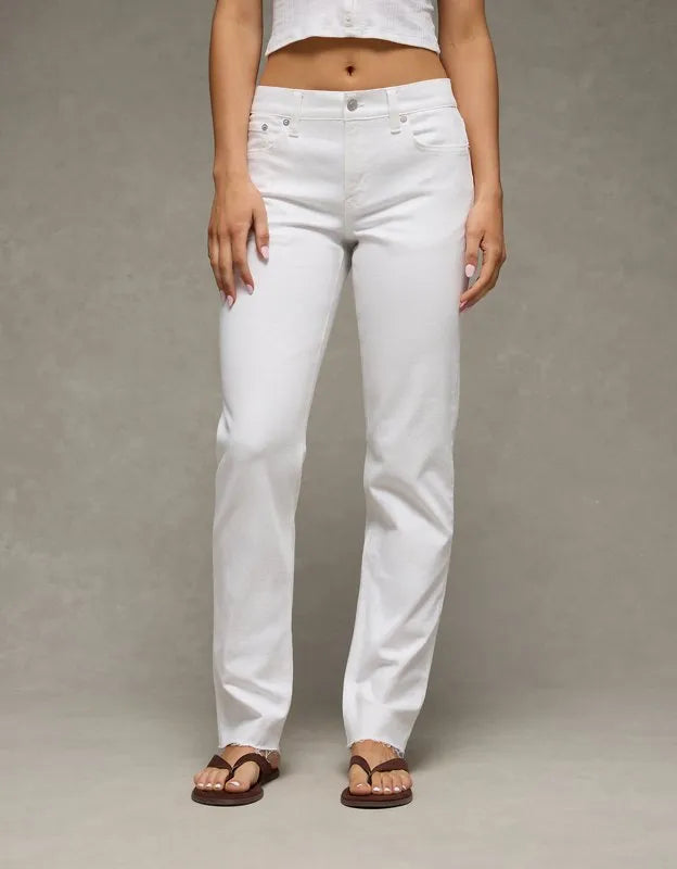 AE High-Waisted Straight Jean