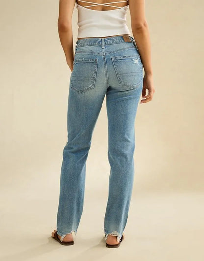 AE High-Waisted Straight Jean