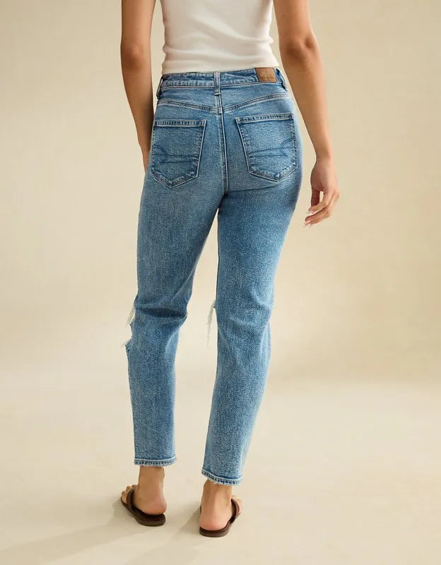 AE Ripped Mom Jean