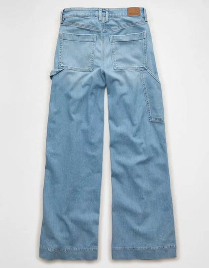 AE Super High-Waisted Baggy Wide-Leg Jean