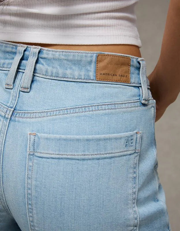 AE Super High-Waisted Baggy Wide-Leg Jean