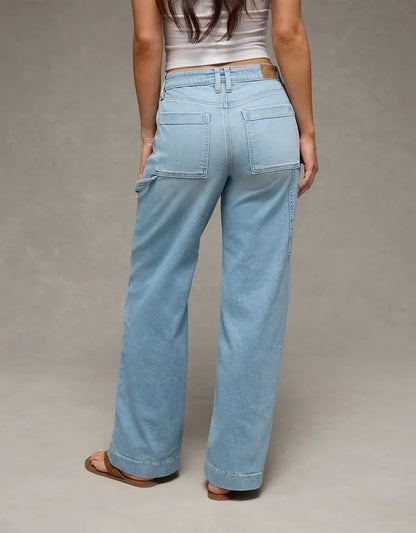 AE Super High-Waisted Baggy Wide-Leg Jean