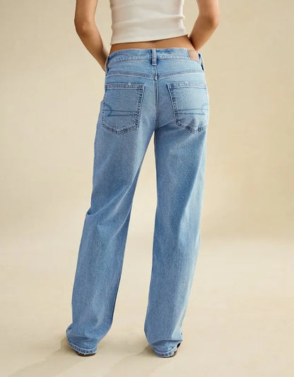 AE Low-Rise Baggy Straight Jean