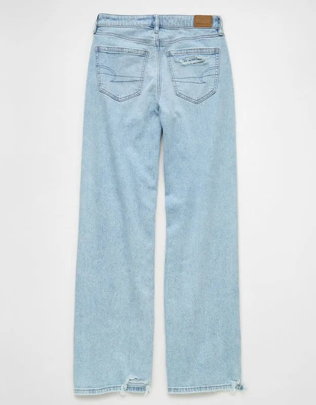 AE Super High-Waisted Baggy Wide-Leg Jean