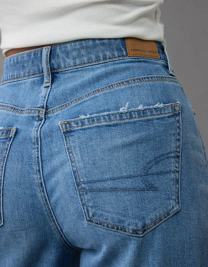 AE Super High-Waisted Baggy Wide-Leg Jean