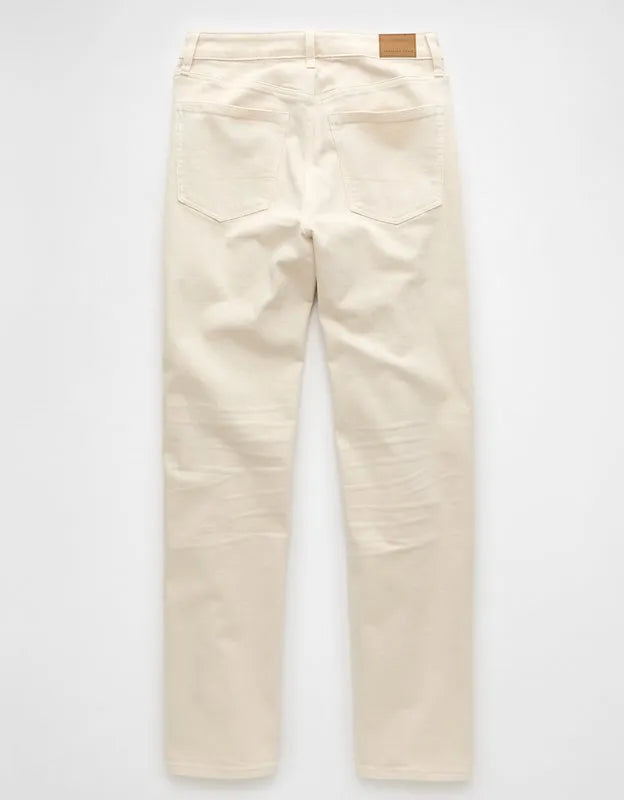 AE Stretch Super High-Waisted Baggy Straight Jean