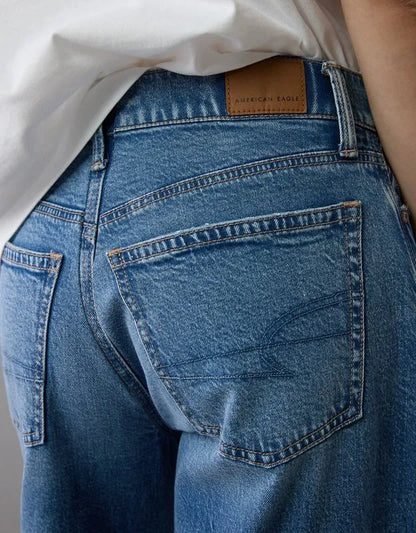 AE Low-Rise Baggy Ultra Wide-Leg Jean
