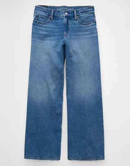 AE Low-Rise Baggy Ultra Wide-Leg Jean