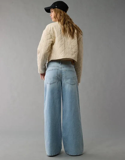 AE Low-Rise Baggy Ultra Wide-Leg Jean