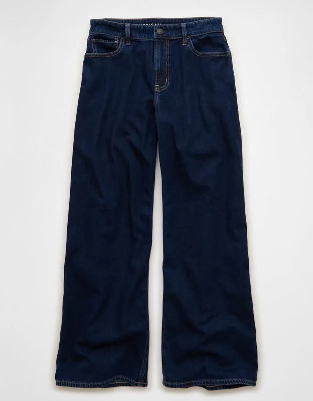 AE Super High-Waisted Baggy Wide-Leg Jean