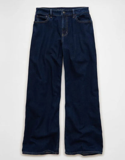AE Super High-Waisted Baggy Wide-Leg Jean