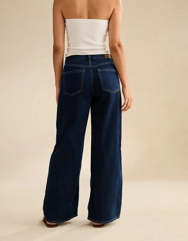 AE Super High-Waisted Baggy Wide-Leg Jean
