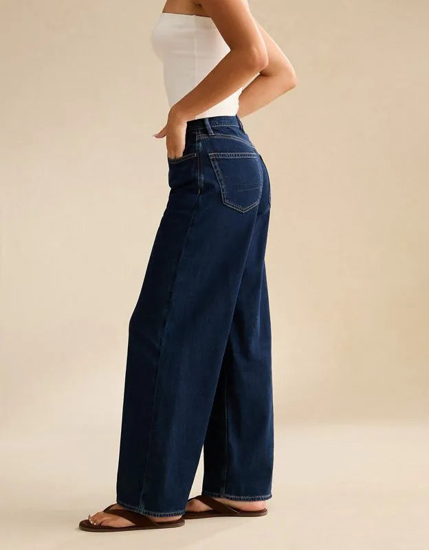 AE Super High-Waisted Baggy Wide-Leg Jean