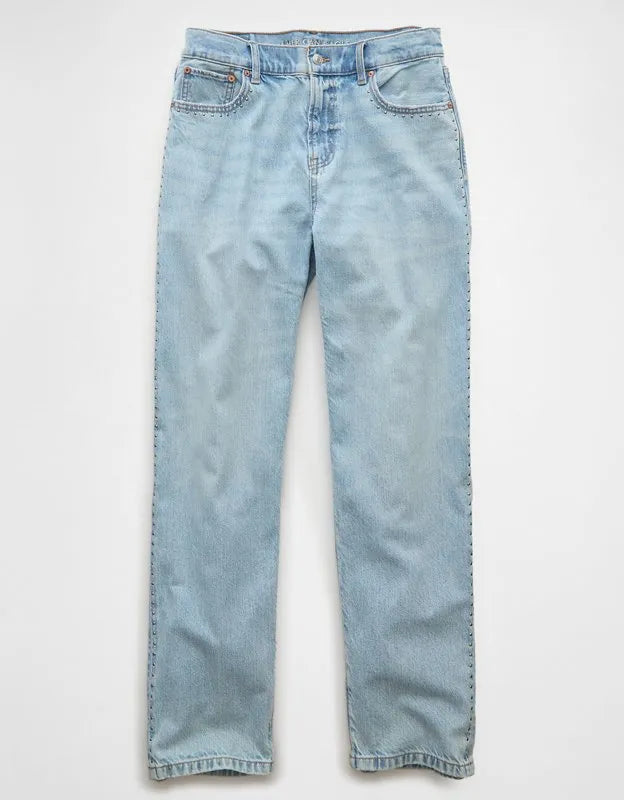 AE Strigid Low-Rise Baggy Straight Jean