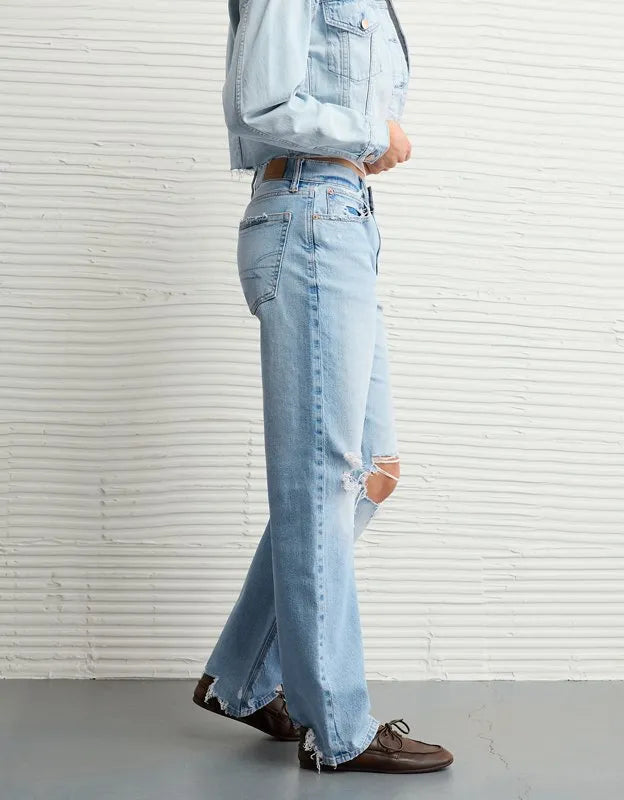 AE Low-Rise Baggy Straight Jean