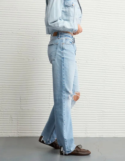 AE Low-Rise Baggy Straight Jean