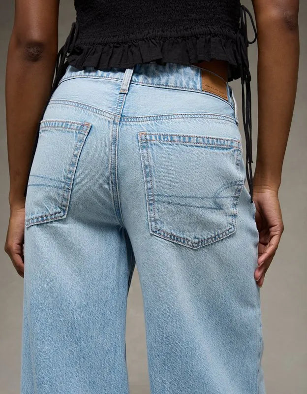 AE Dreamy Drape Strigid A-Line Fit Jean