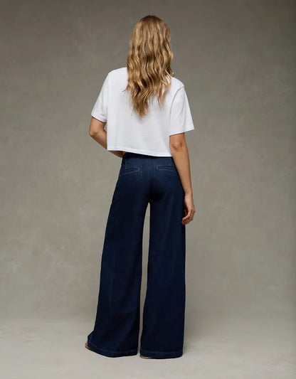 AE Dreamy Drape Baggy A-Line Fit Jean