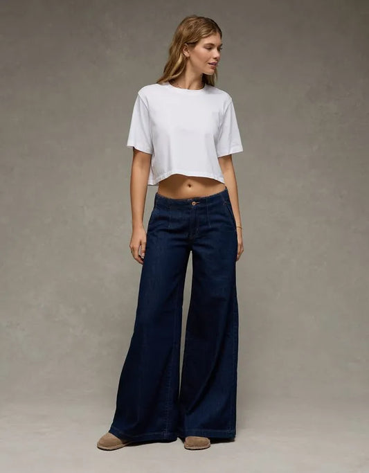 AE Dreamy Drape Baggy A-Line Fit Jean