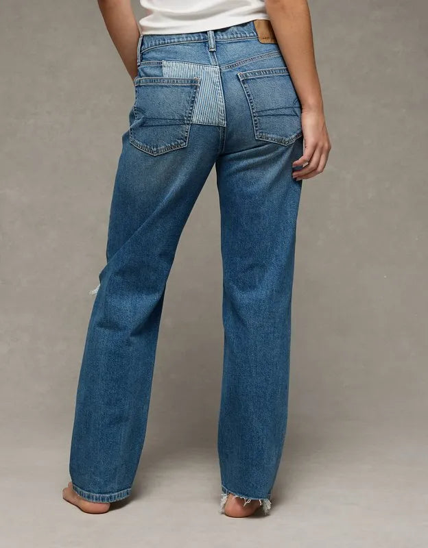 AE Low-Rise Baggy Straight Jean