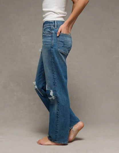 AE Low-Rise Baggy Straight Jean
