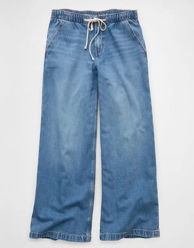 AE Low-Rise Baggy Ultra-Wide Leg Jean