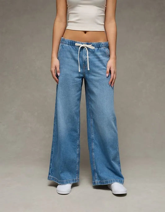 AE Low-Rise Baggy Ultra-Wide Leg Jean