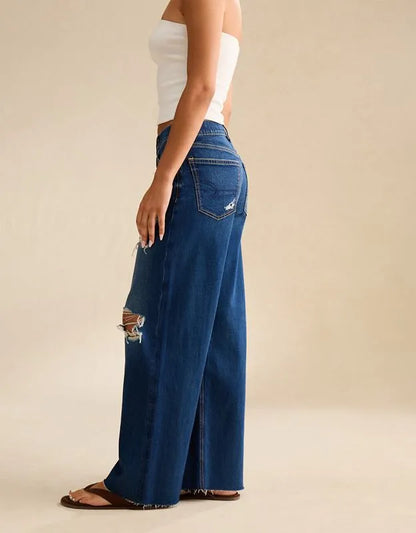 AE Low-Rise Baggy Ultra-Wide Leg Jean