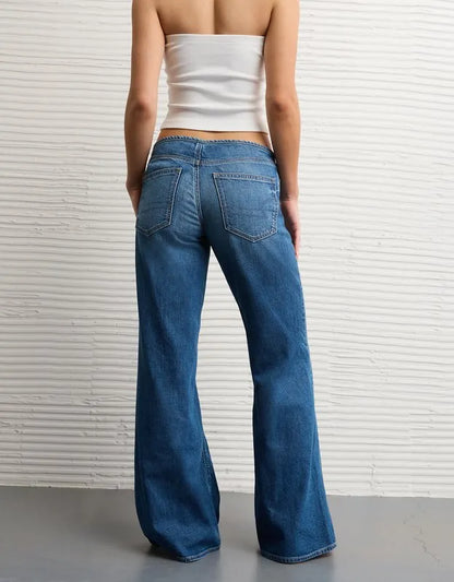 AE Super Low-Rise Baggy Flare Jean