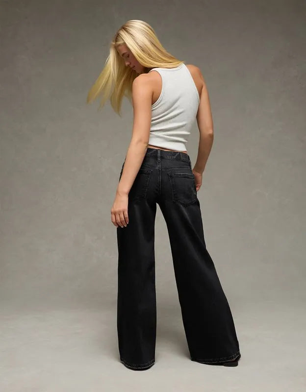 AE Low-Rise Baggy Ultra-Wide Leg Jean