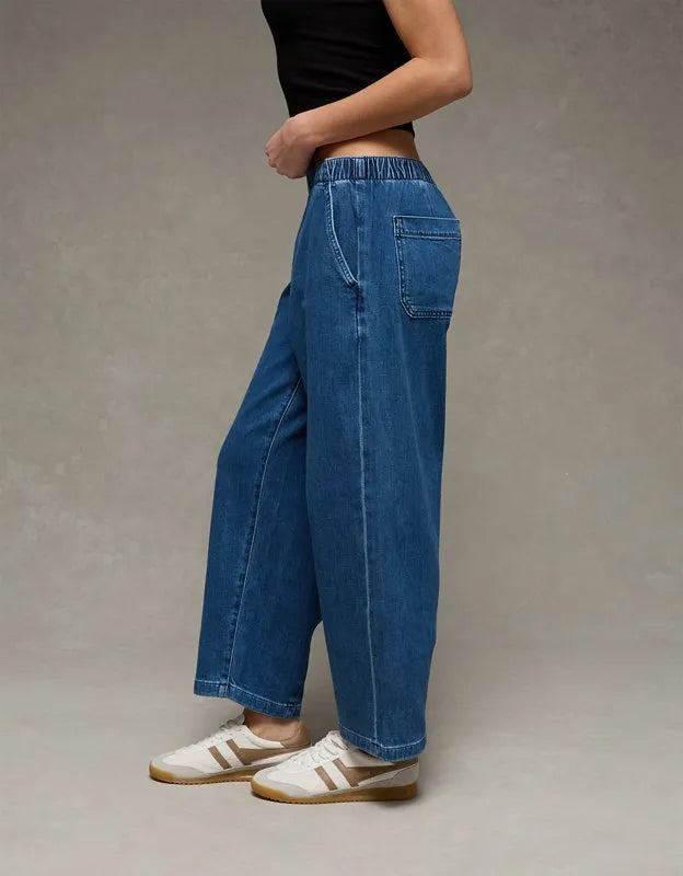 AE Low-Rise Pull-On Baggy Jean