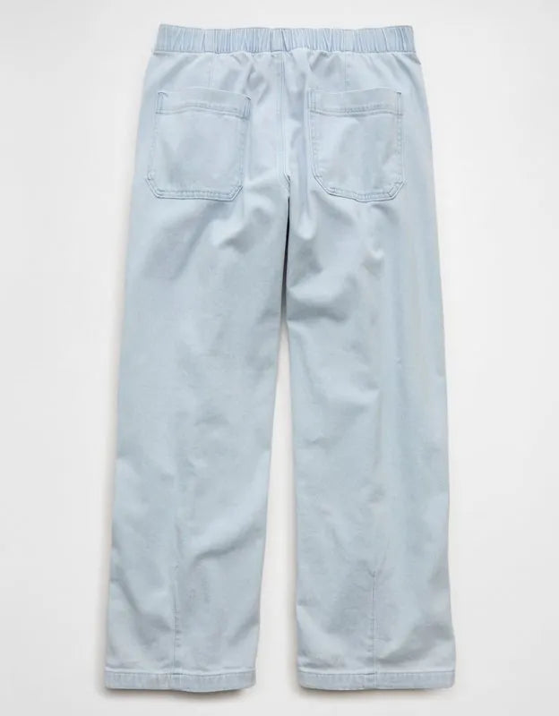 AE Low-Rise Pull-On Barrel Jean