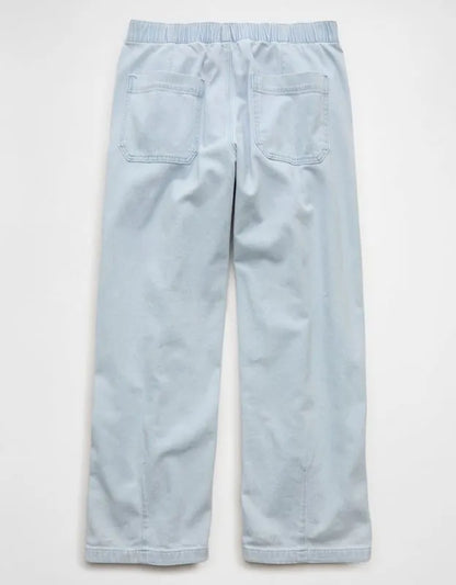 AE Low-Rise Pull-On Barrel Jean