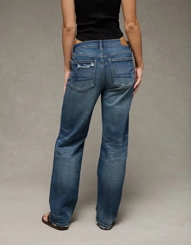 AE Low-Rise Baggy Straight Jean