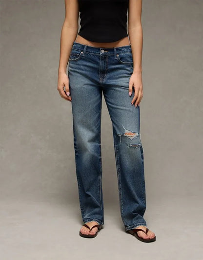 AE Low-Rise Baggy Straight Jean
