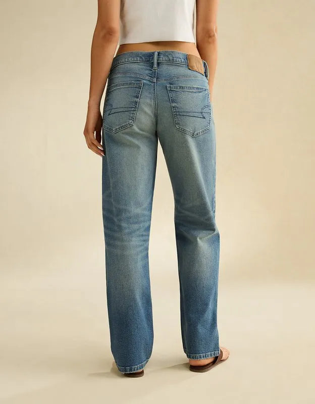 AE Low-Rise Baggy Straight Jean