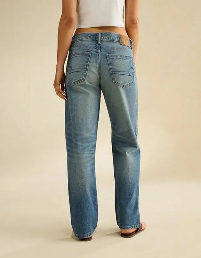 AE Low-Rise Baggy Straight Jean