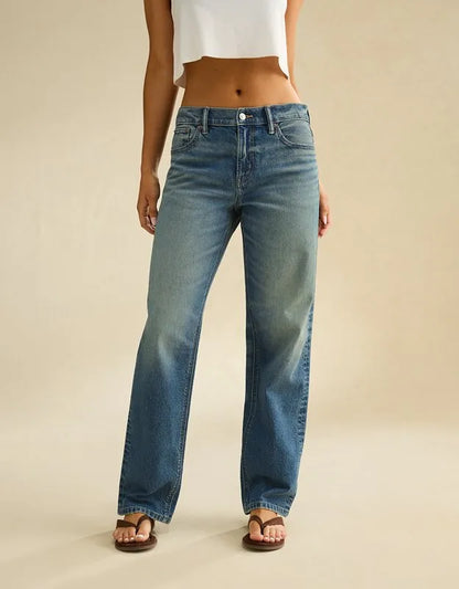 AE Low-Rise Baggy Straight Jean