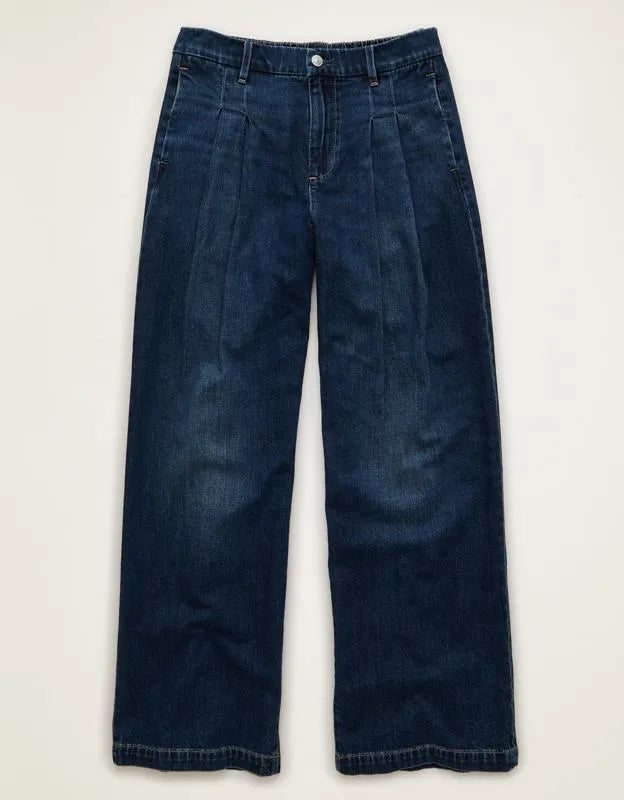 AE Super High-Waisted Baggy Wide-Leg Jean
