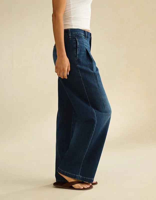 AE Super High-Waisted Baggy Wide-Leg Jean