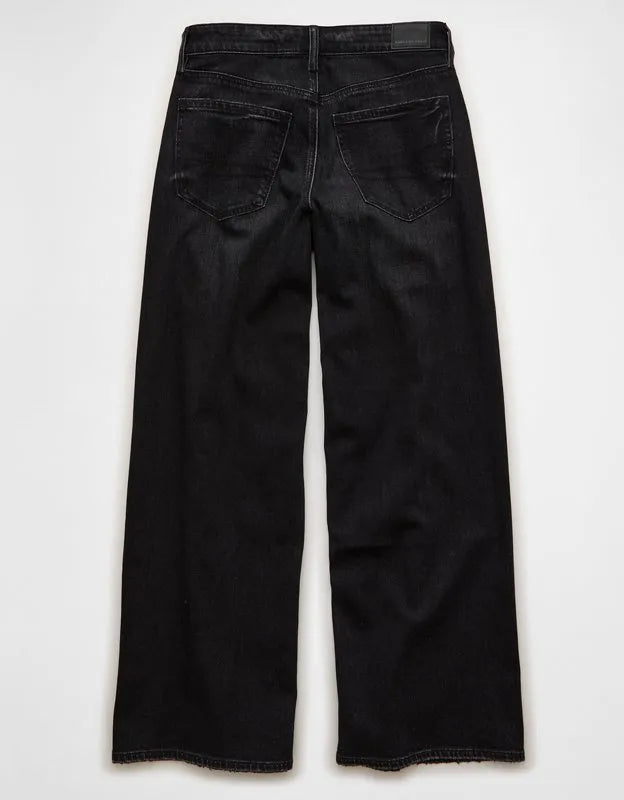 AE Super High-Waisted Baggy Wide-Leg Jean