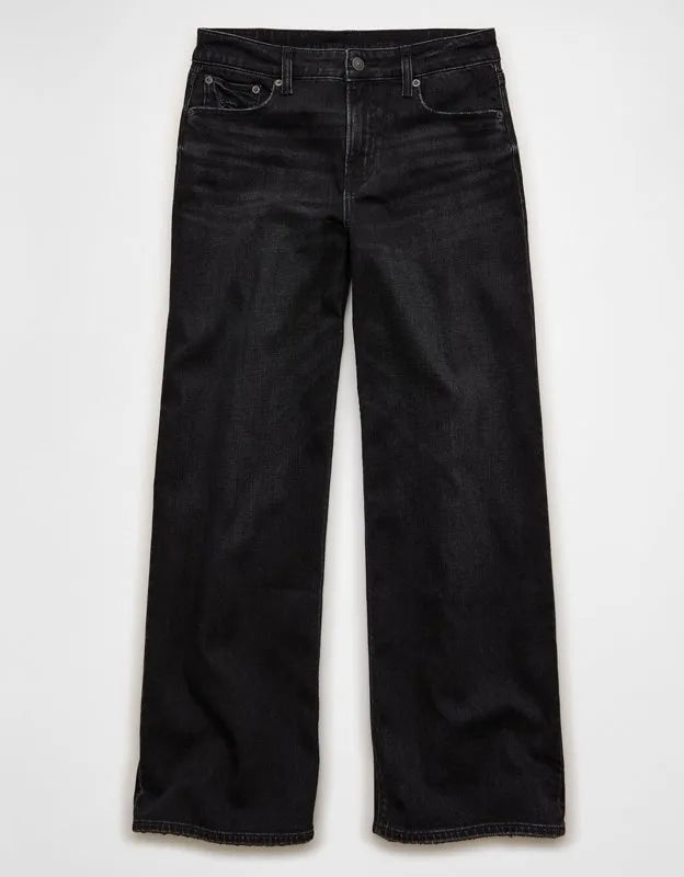 AE Super High-Waisted Baggy Wide-Leg Jean