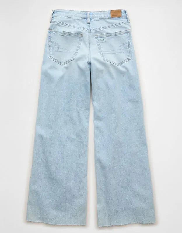 AE Super High-Waisted Baggy Wide-Leg Jean