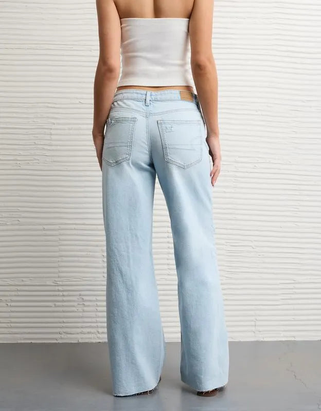 AE Super High-Waisted Baggy Wide-Leg Jean
