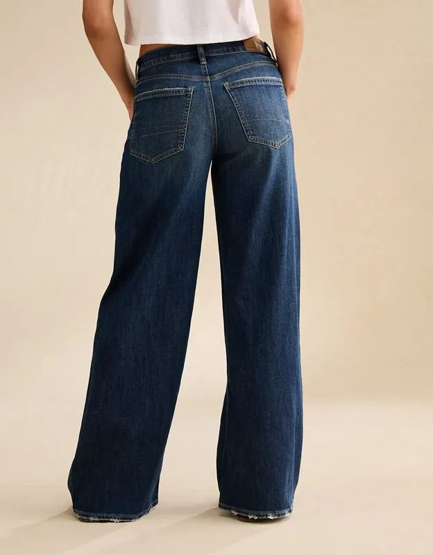 AE Low-Rise Baggy Ultra-Wide Leg Jean